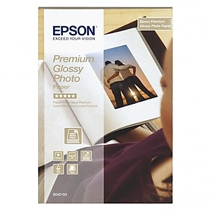 Epson S042153 premium fotopapier / glanzend / 10 x 15 cm / 255 gr. / 40 vel